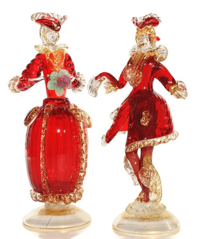 Traditional 19th century Goldoni couple