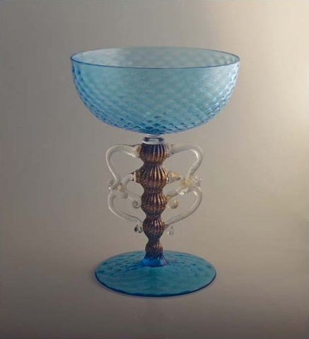 Pale blue chalice