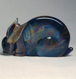 Murano glass rabbit in Calcedonio