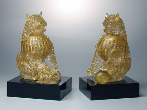 Pair of Chinese lions