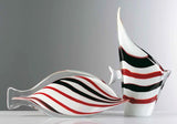 Striped fish in two designs
