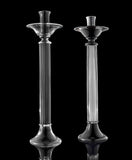 CrysCandlestick in crystal or black